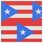 Tissu portoricain de drapeau (Fermer)