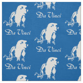 Tissu Portrait de Léonard de Vinci (Échantillon)