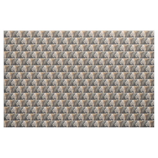 Tissu Portrait de Lion (Yard)