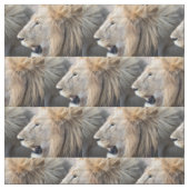 Tissu Portrait de Lion (Échantillon)