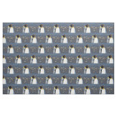 Tissu Portrait de pingouin (Fat Quarter)