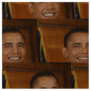 Tissu Portrait officiel de Barack Obama