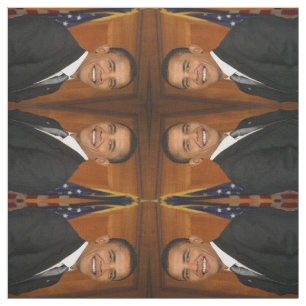 Tissu Portrait officiel de Barack Obama