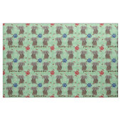 Tissu Portrait Weimaraner (Fat Quarter)