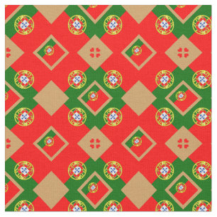 Tissu Portugais Drapeau et Portugal Mode textile branch