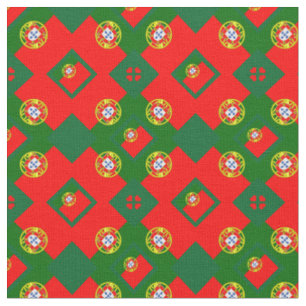 Tissu Portugais Drapeau et Portugal Mode textile branch