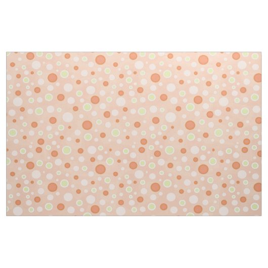 Tissu Poser les cercles de points de polka (Fat Quarter)