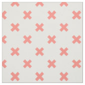 Tissu Poser les points de croix sur blanc (Échantillon)