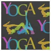 Tissu Poses de yoga (Fermer)