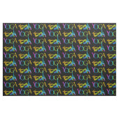 Tissu Poses de yoga (Fat Quarter)