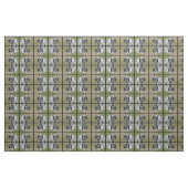 Tissu Poseur anglais noir et blanc doux (Yard)