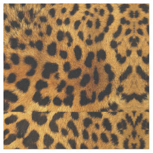 Tissu poster de animal de safari branché leopard motif