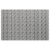 Tissu poster de animal de zèbre noir Abstrait (Yard)