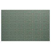 Tissu Poster de animal Léopard vert rose corail moderne (Yard)