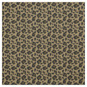Tissu poster de animal motif léopard brun (Échantillon)