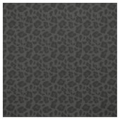 Tissu poster de animal motif léopard noir (Échantillon)