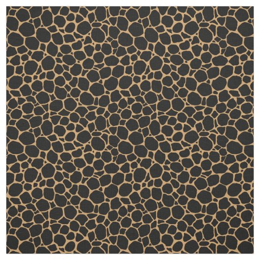 Tissu Poster de animal noir (Échantillon)