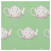 Tissu Pot De Thé Polka Dot (Fermer)