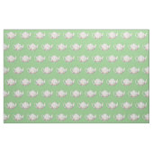 Tissu Pot De Thé Polka Dot (Fat Quarter)