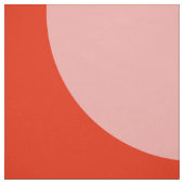 Tissu Pots Motif rose orange (Échantillon)