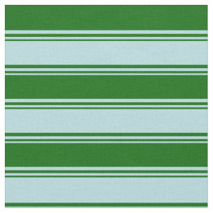 Tissu Poudre Bleu et Vert foncé