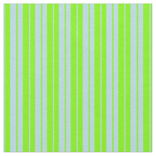Tissu Poudre bleu et vert Motif de bandes