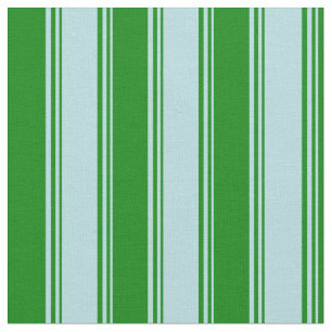 Tissu Poudre Bleu et Vert Motif rayé/à linge
