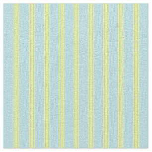 Tissu Poudre Motif bleu et jaune
