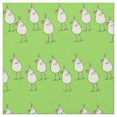 Tissu Poulet écervelé (Fermer)