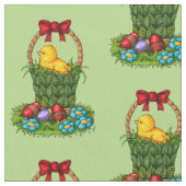Tissu Poulet mignon de Pâques (Fermer)