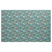 Tissu Poulets à l'aquarelle (Fat Quarter)