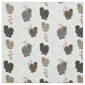Tissu Poulets de Silkie (Échantillon)