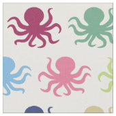 Tissu Poulpe coloré (Fermer)