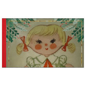Tissu Poupées de Noël (Fat Quarter)