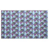 Tissu Pourpre de patchwork de diamant (Yard)