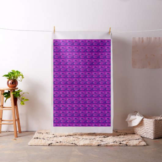 Tissu pourpre du coton de Pima de contes (54" (In Situ)