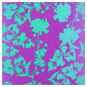 Tissu Pourpre et Aqua d'Andreya (Échantillon)