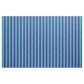 Tissu Pourpre et arête de hareng d'Aqua (Yard)