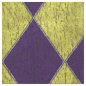 Tissu Pourpre et harlequin de farceur d'or (Fermer)
