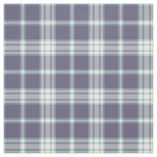 Tissu Pourpre et plaid d'Aqua (Échantillon)