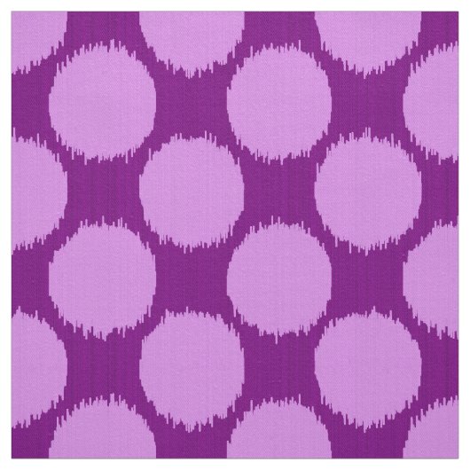 Tissu Pourpre géant de points, d'orchidée et d'améthyste (Échantillon)