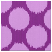 Tissu Pourpre géant de points, d'orchidée et d'améthyste (Détail)