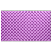Tissu Pourpre géant de points, d'orchidée et d'améthyste (Yard)