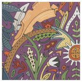 Tissu Pourpre victorien de damassé (Fermer)