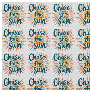 Tissu Poursuivre le soleil