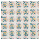 Tissu Poursuivre le soleil (Échantillon)