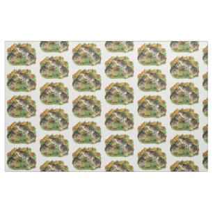 Tissu Poussins de jardin de colin