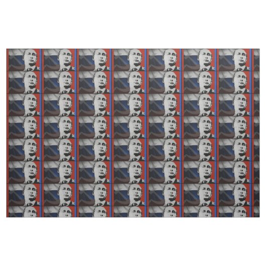 Tissu Poutine avec drapeau russe (Fat Quarter)