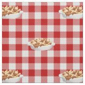 tissu poutine plaid (Échantillon)