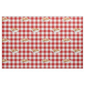 tissu poutine plaid (Fat Quarter)